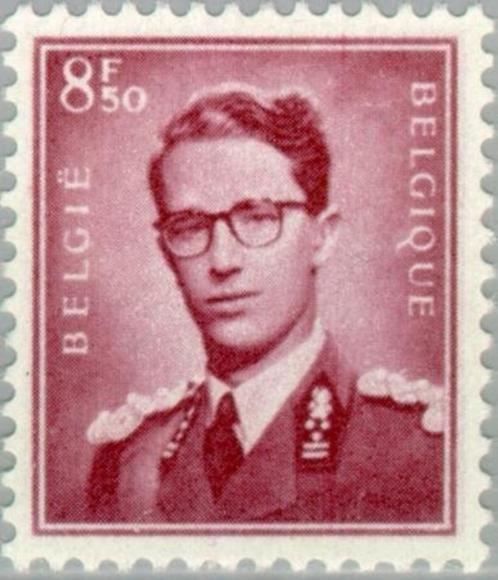 1072 - uitgiftejaar 1959 - koning Boudewijn 8,50 F postfris, Postzegels en Munten, Postzegels | Europa | België, Postfris, Orginele gom