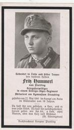 Duits oorlogsslachtoffer   Fritz Hammerl, Ophalen of Verzenden