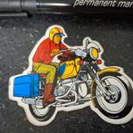 Mini sticker moto fun kermis BMW, Verzamelen, Ophalen of Verzenden, Zo goed als nieuw, Auto of Motor