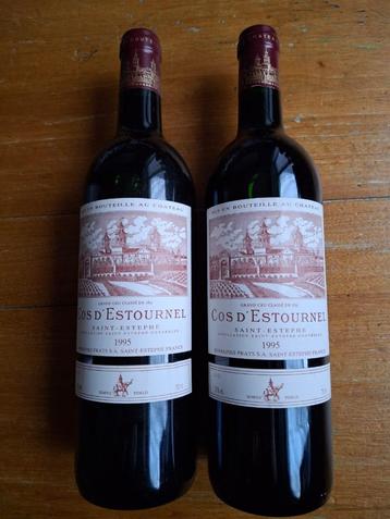 CHATEAU COS D'ESTOURNEL, 1995 SAINT-ESTEPHE (2 flessen), Ophalen, Frankrijk, Nieuw, Rode wijn