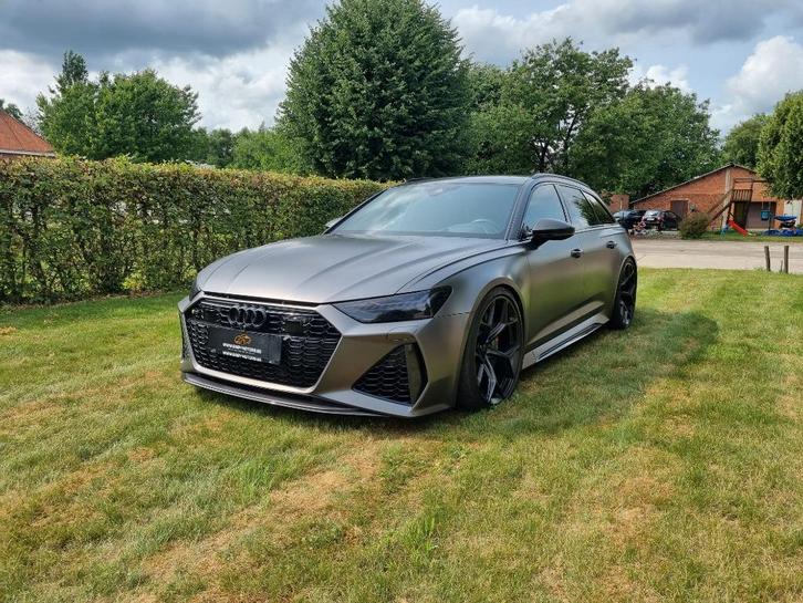 Audi RS6 Avant 4.0TFSI V8 /Full/Topstaat/2021/60.000Km, Auto's, Audi, Particulier, RS6, Achteruitrijcamera, Android Auto, Apple Carplay