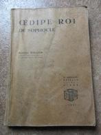 Oedipe Roi de Sophocle Albert Willem Dessain Liège 1941, Livres, Livres d'étude & Cours, Utilisé, Enlèvement ou Envoi