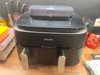 Philips 5000 series dual basket airfryer, Ophalen, Zo goed als nieuw, Airfryer XXL, 1000 t/m 1499 gram