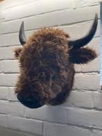 Décoratif en forme de tête de bison avec fourrure, Enlèvement ou Envoi, Comme neuf