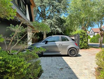 Fiat 595c Abarth Esseesse 180pk akrapovic carbon kuipstoelen, Achat, Boîte manuelle, Alcantara, Noir