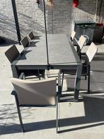 tuintafel, Tuin en Terras, Tuintafels, Ophalen, Zo goed als nieuw, Rechthoekig, Aluminium