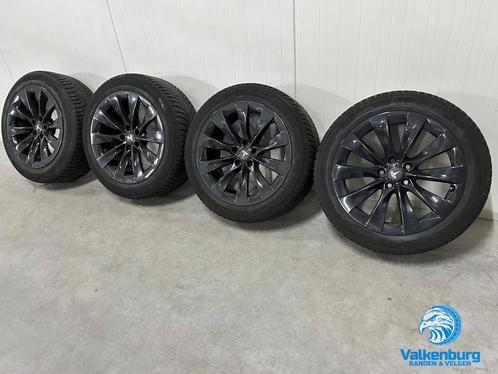 6mm! Originele Tesla Model X 20 inch antraciet velgen 5x120, Auto-onderdelen, Banden en Velgen, Banden en Velgen, Winterbanden