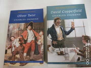 set van 2 boeken Charles Dickens-Engelstalig beschikbaar voor biedingen