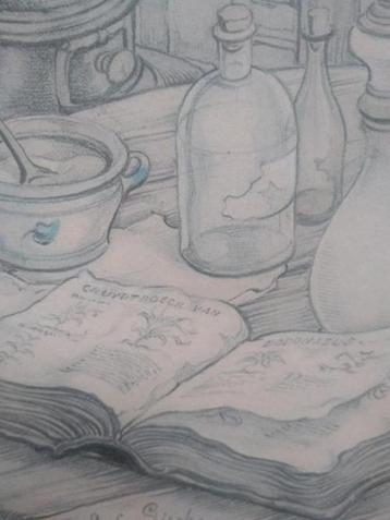 wanddecoraties/kunstprint Andres Orpinas/Anton Pieck.... beschikbaar voor biedingen