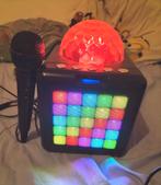 Karaoke box met micro, Musique & Instruments, Lumières & Lasers, Enlèvement ou Envoi