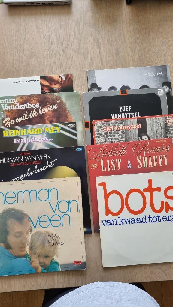 10 x Vinyl LP - KLEINKUNST, Cd's en Dvd's, Vinyl | Nederlandstalig, Gebruikt, Ophalen