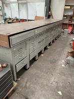 Grote werkbank 4 meter, Doe-het-zelf en Bouw, Werkbanken, Ophalen, Gebruikt