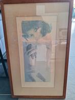 Kunstwerk Maurice de clercq 1971, Antiek en Kunst, Kunst | Tekeningen en Fotografie, Ophalen