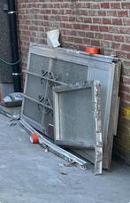 Zware aluminium buitendeur op te halen, Ophalen, Gebruikt, Buitendeur