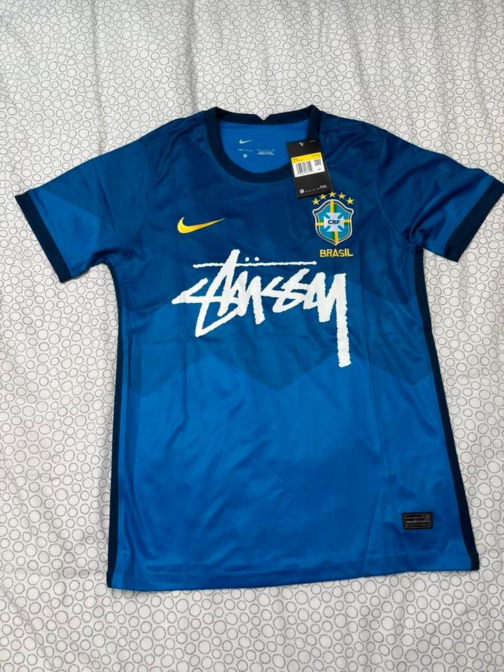 Nike x Stussy x Brazil shirt negen maat S speciale editie, Sport en Fitness, Voetbal, Nieuw, Shirt, Maat S, Ophalen of Verzenden
