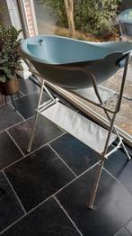 Bo Jungle Babybadje met staander, babyzitje, afvoer slang, Gebruikt, Badje, Standaard, Ophalen