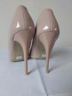 779B* EMANUELA P mooie nude pumps (39), Kleding | Dames, Schoenen, Pumps, Verzenden, Zwart, Gedragen