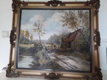 Schilderij Marinus Van Eys - herder beschikbaar voor biedingen