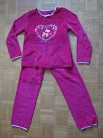 Pijama hiver Sergent Major rose Noël taille 148, Fille, Vêtements de nuit ou Sous-vêtements, Utilisé, Enlèvement ou Envoi