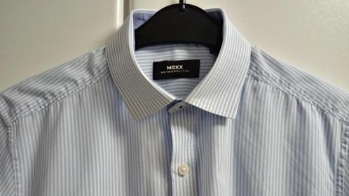Lichtblauw getailleerd hemd met lange mouwen van Mexx, s, Kleding | Heren, Overhemden, Zo goed als nieuw, Ophalen of Verzenden