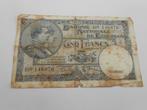 BELGIQUE: ancien billet de banque., Ophalen of Verzenden