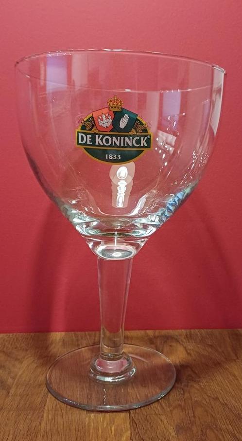 Verre De Koninck 3 litres, Collections, Verres & Petits Verres, Comme neuf, Verre à bière, Enlèvement ou Envoi
