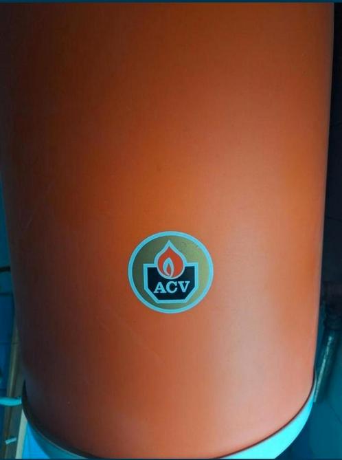 Boiler ACV Inox pour chauffage mazout, gaz, et hydro-pellet, Doe-het-zelf en Bouw, Zonnepanelen en Toebehoren, Gebruikt, Boiler