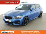BMW 1 Serie 120 120i Edition M Sport Shadow (bj 2018), Auto's, BMW, Automaat, 1998 cc, Gebruikt, Blauw