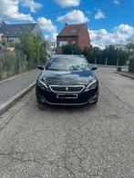 peugeot 308 gt line, Auto's, Automaat, Zwart, Leder, 96 kW