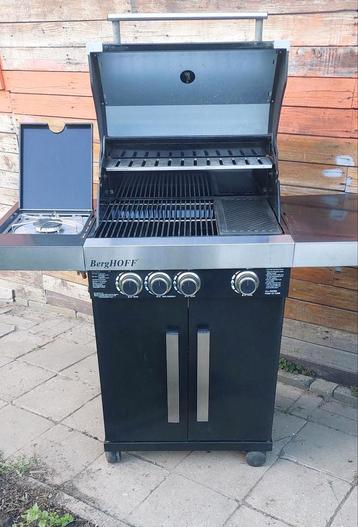 BBQ - BergHoff - Gas- 3+1 zijbrander beschikbaar voor biedingen