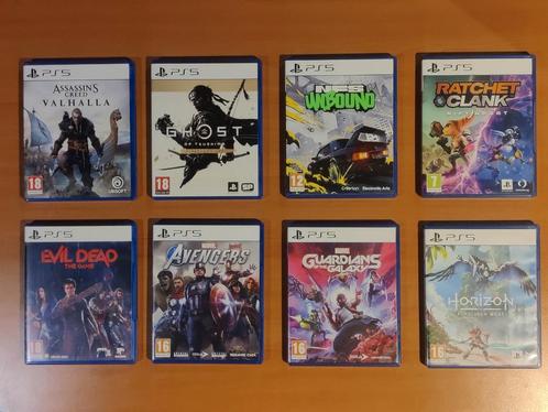 36 PS5 GAMES + 2TB SeaGate SSD + Houder - ALLES VOOR €250!!!, Games en Spelcomputers, Games | Sony PlayStation 5, Zo goed als nieuw