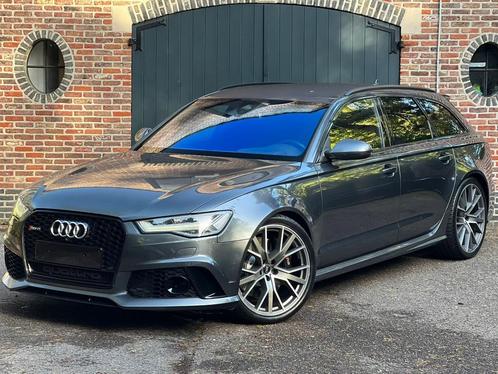 Audi RS6 Performance 605 Pk, Auto's, Audi, Bedrijf, Te koop, RS6, Bluetooth, Benzine, Euro 6, Break, Automaat, Leder, Ophalen