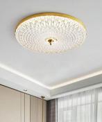 Plafonnier 50cm - neuf LED acrylique luxe moderne glass, Maison & Meubles, Lampes | Plafonniers, Enlèvement ou Envoi, Neuf, Verre