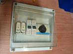 elektrische kast met 4 polige schakelaar & automaten, Ophalen of Verzenden, Gebruikt