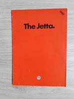 VW jetta folder 1983   ( engelstalig ), Verzenden, Zo goed als nieuw, Volkswagen
