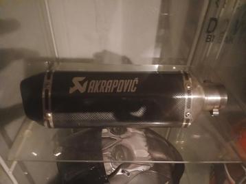 Carbon akrapovic demper, Motoren, Ophalen of Verzenden