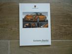 PORSCHE Exclusive Boxster  06/2007, Boeken, Nieuw, Porsche, Ophalen of Verzenden