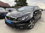 Peugeot 308 SW 1.2i GT-LINE NAVIGATIE LEDER PANO-DAK CAMERA, 94 kW, Euro 6, Zwart, USB