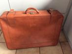 reiskoffer, Handtassen en Accessoires, Koffers, Ophalen, 45 tot 55 cm, Slot, Leer