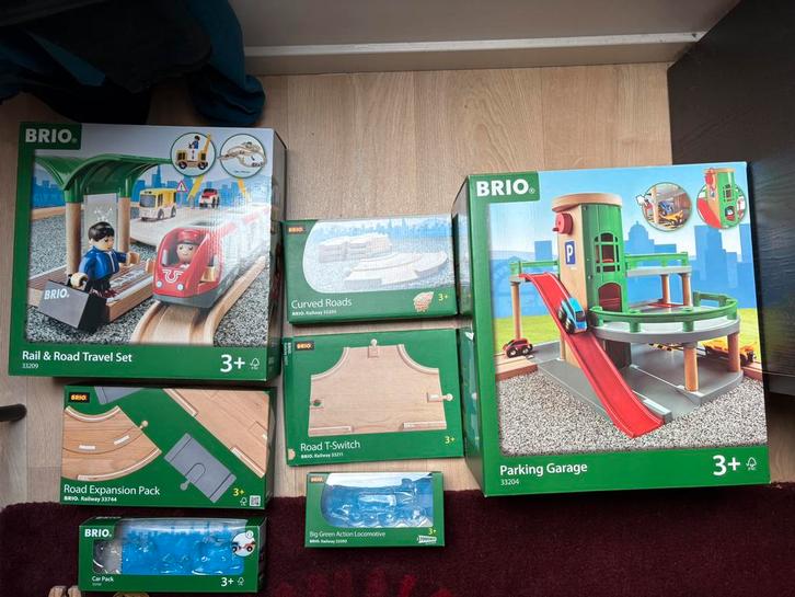 BRIO houten speelgoed treinen en banen, Kinderen en Baby's, Speelgoed | Houten speelgoed, Zo goed als nieuw, Ophalen of Verzenden