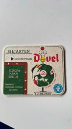 Bierviltje Duvel, Ophalen of Verzenden, Zo goed als nieuw, Viltje(s), Duvel