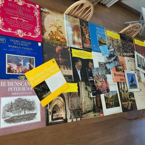 LP's: klassieke muziek : 4 boxen, 20 lp's en 7 mini lp's, Cd's en Dvd's, Vinyl | Klassiek, Zo goed als nieuw, Ophalen of Verzenden