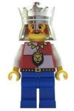 Lego figuur Royal Knights - King cas552 / 397-61, Ophalen of Verzenden, Lego, Zo goed als nieuw, Losse stenen