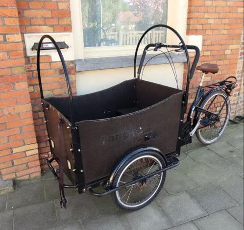Cangoo bakfiets niet electrische, Fietsen en Brommers, Fietsen | Bakfietsen, Gebruikt, 4 kinderen of meer, Ophalen