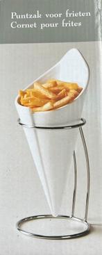 Puntzak voor frieten, Ophalen, Nieuw