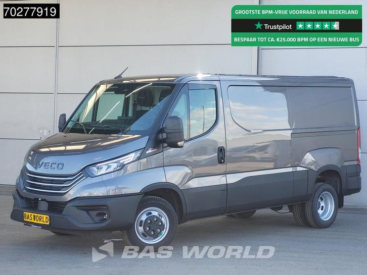 Iveco Daily 35C21 3.0L Automaat Laag Dak 210PK Dubbellucht L, Auto's, Bestelwagens en Lichte vracht, Bedrijf, Te koop, Achteruitrijcamera