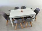Tafel met 6 stoelen, Huis en Inrichting, Tafels | Eettafels, Ophalen