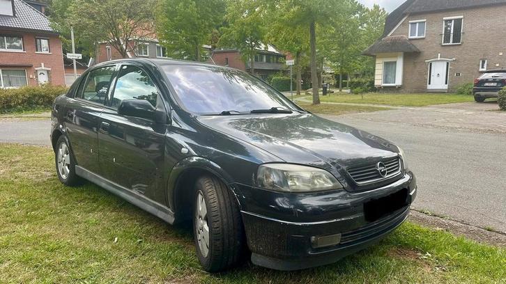 Opel Astra 2003 Benzine 1.4 EXPORT, Auto's, Opel, Particulier, Astra, Benzine, Euro 4, Stadsauto, 4 deurs, Handgeschakeld, Zwart