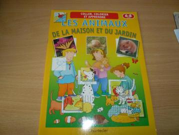 livre les animaux de la maison et du jardin (6-8 ans)