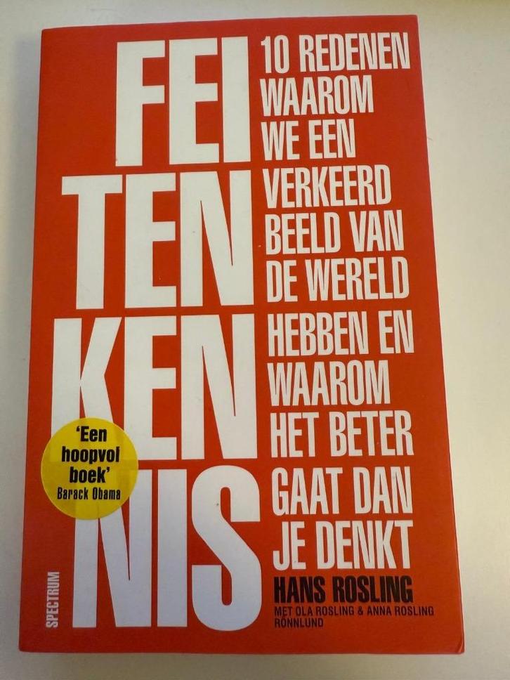 Feitenkennis: 10 redenen waarom we een verkeerd beeld ..., Boeken, Overige Boeken, Zo goed als nieuw, Ophalen of Verzenden